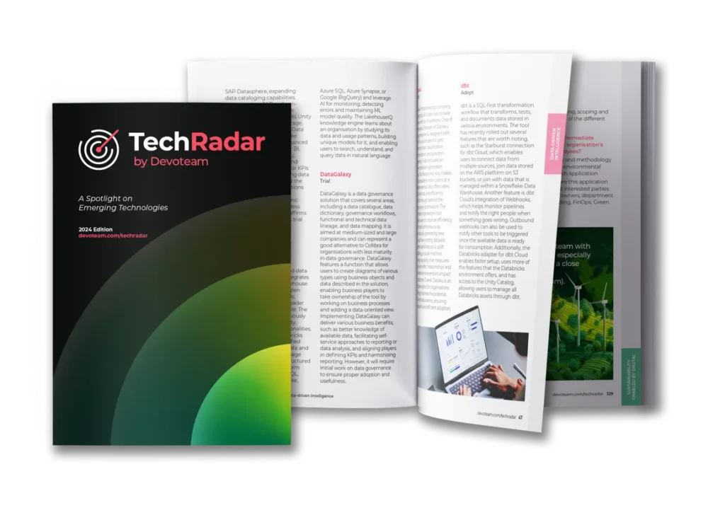 Devoteam TechRadar: Generative Artificial Intelligence wordt de belangrijkste drijfveer achter innovatie