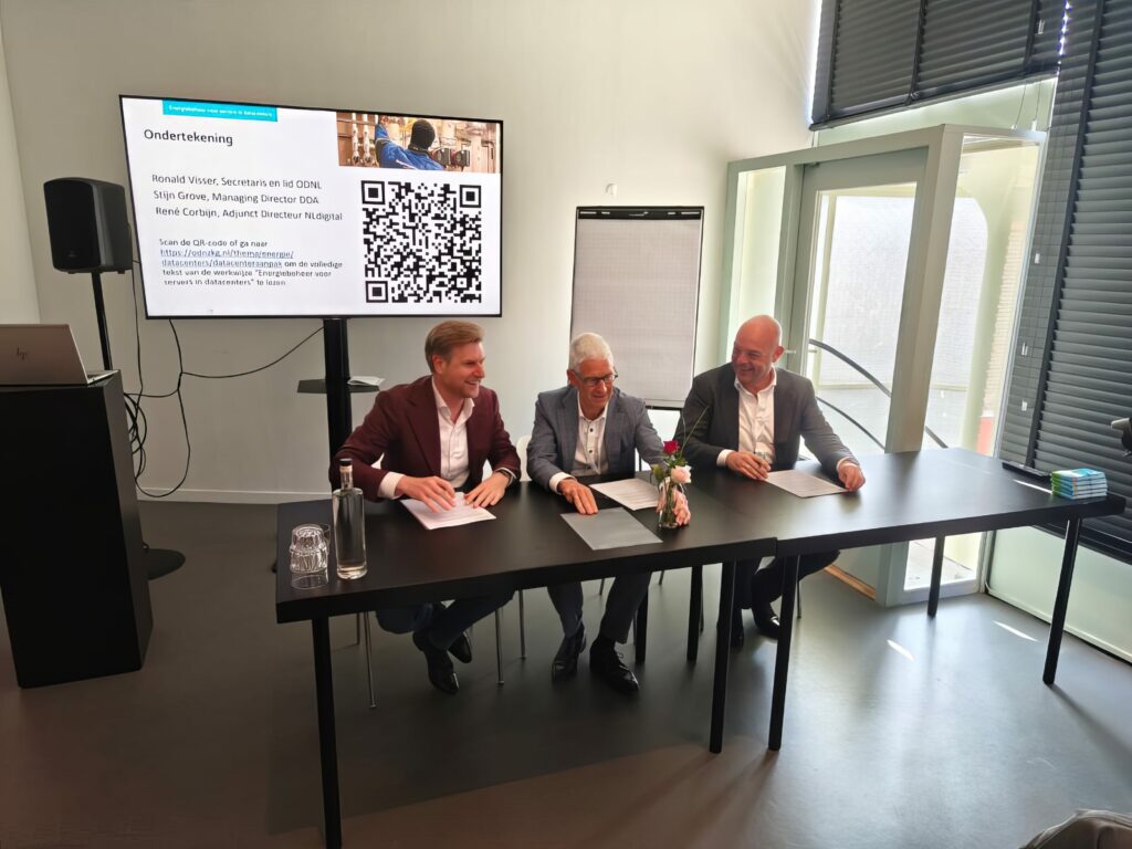 Omgevingsdiensten en datacenters ondertekenen overeenkomst voor gezamenlijke aanpak energiebesparing servers