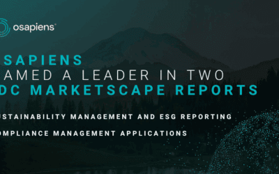 IDC erkent Duitse aanbieder osapiens als koploper in duurzaamheids- en ESG-software&nbsp;