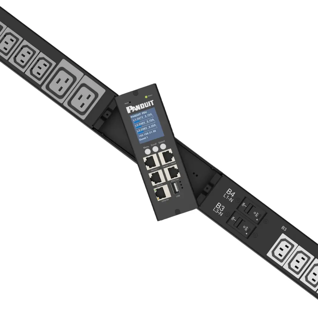 Panduit ES2P PDU biedt intelligentie voor een betrouwbare stroomverdeling